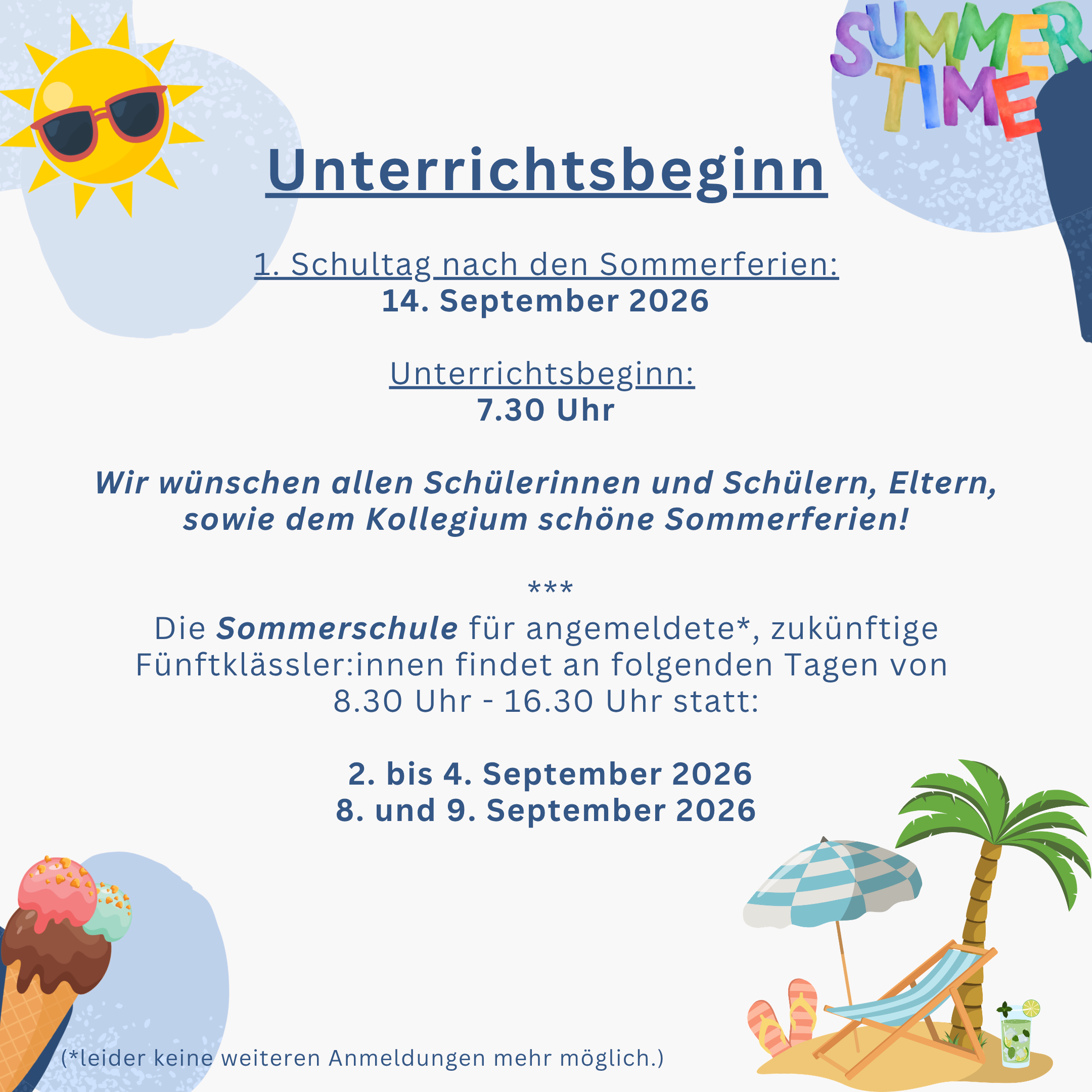 PopUp Sommerferien 2026